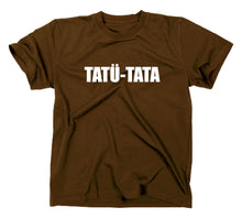 Lade das Bild in den Galerie-Viewer, Styletex23 T-Shirt Herren Tatü Tata Fun, braun, XXL