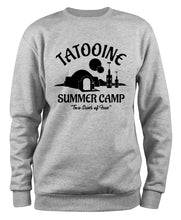 Lade das Bild in den Galerie-Viewer, Styletex23 Sweatshirt Tatooine Summer Camp, XXL grau