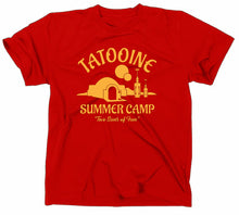 Lade das Bild in den Galerie-Viewer, Styletex23 T-Shirt Herren Tatooine Summer Camp Two Suns of Fun, rot, XXL