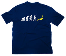 Lade das Bild in den Galerie-Viewer, Styletex23 T-Shirt Herren Tauchen Fun Scuba Diving Diver Evolution of Man, navy, XXL