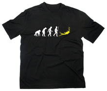 Lade das Bild in den Galerie-Viewer, Styletex23 T-Shirt Herren Tauchen Fun Scuba Diving Diver Evolution of Man, schwarz, XXL
