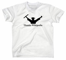 Lade das Bild in den Galerie-Viewer, Styletex23 T-Shirt Herren Thanks Wikipedia Abschluss Diplom Fun, weiss, XXL
