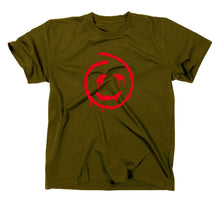 Lade das Bild in den Galerie-Viewer, Styletex23 T-Shirt Herren The Mentalist Red John Logo, Oliv, XXL