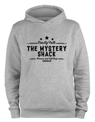 Styletex23 Kapuzenpullover The Mystery Shack Gravity Falls Logo, XXL grau