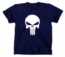 Lade das Bild in den Galerie-Viewer, Styletex23 T-Shirt Herren The Punisher Skull Logo, Comic, navy, XXL