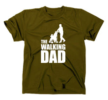 Lade das Bild in den Galerie-Viewer, Styletex23 T-Shirt Herren The Walking Dad Fun, oliv, XXL