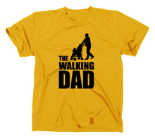 Lade das Bild in den Galerie-Viewer, Styletex23 T-Shirt Herren The Walking Dad Fun, gelb, XXL