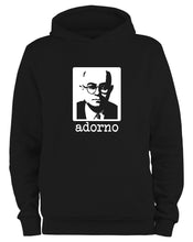 Lade das Bild in den Galerie-Viewer, Styletex23 Kapuzenpullover Theodor W Adorno, schwarz XXL