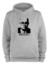 Lade das Bild in den Galerie-Viewer, Styletex23 Kapuzenpullover Theodor W Adorno, XXL grau