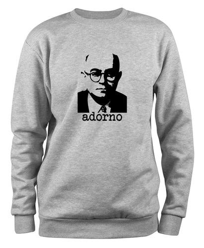 Styletex23 Sweatshirt Theodor W Adorno, XXL grau