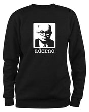 Lade das Bild in den Galerie-Viewer, Styletex23 Sweatshirt Theodor W Adorno, schwarz XXL
