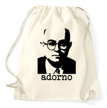 Lade das Bild in den Galerie-Viewer, Styletex23 Turnbeutel Theodor W. Adorno