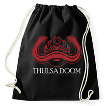 Lade das Bild in den Galerie-Viewer, Thulsa Doom Wappen Logo Zeichen Turnbeutel, Film, schwarz