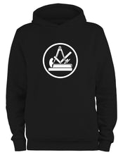 Lade das Bild in den Galerie-Viewer, Styletex23 Kapuzenpullover Tischler Schreiner Handwerk Zunft Logo, schwarz XXL