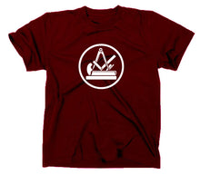 Lade das Bild in den Galerie-Viewer, Styletex23 T-Shirt Herren Tischler Schreiner Handwerk Zunft Logo, maroon, XXL