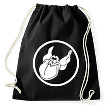 Lade das Bild in den Galerie-Viewer, Toadie Toadwart Fun Turnbeutel Sportbeutel Gym Bag, schwarz