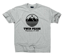 Lade das Bild in den Galerie-Viewer, Styletex23 T-Shirt Herren Twin Peaks Fan, sport grey, XXL