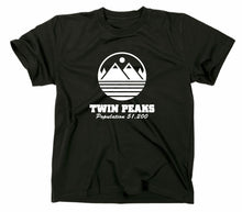Lade das Bild in den Galerie-Viewer, Styletex23 T-Shirt Herren Twin Peaks Fan, schwarz, XXL