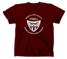 Lade das Bild in den Galerie-Viewer, Styletex23 T-Shirt Herren Tyrell Genetic Blade Runner Logo, maroon, XXL