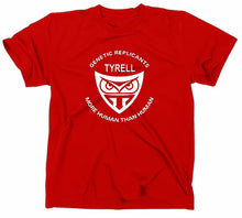 Lade das Bild in den Galerie-Viewer, Styletex23 T-Shirt Herren Tyrell Genetic Blade Runner Logo, rot, XXL