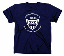 Lade das Bild in den Galerie-Viewer, Styletex23 T-Shirt Herren Tyrell Genetic Blade Runner Logo, navy, XXL