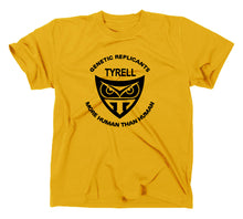 Lade das Bild in den Galerie-Viewer, Styletex23 T-Shirt Herren Tyrell Genetic Blade Runner Logo, gelb, XXL