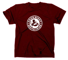 Lade das Bild in den Galerie-Viewer, Styletex23 T-Shirt Herren Einhorn Unicorn Good Night White Pride Logo, maroon, XXL