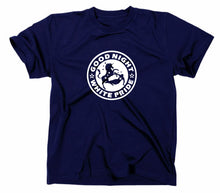 Lade das Bild in den Galerie-Viewer, Styletex23 T-Shirt Herren Einhorn Unicorn Good Night White Pride Logo, navy, XXL