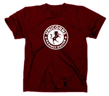 Lade das Bild in den Galerie-Viewer, Styletex23 T-Shirt Herren Unicorns Against Racism Fun, maroon, XXL