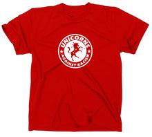Lade das Bild in den Galerie-Viewer, Styletex23 T-Shirt Herren Unicorns Against Racism Fun, rot, XXL