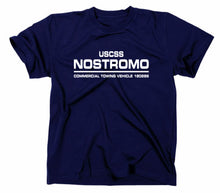 Lade das Bild in den Galerie-Viewer, Styletex23 T-Shirt Herren USCSS Nostromo Alien Film, Navy, XXL