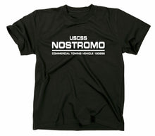 Lade das Bild in den Galerie-Viewer, Styletex23 T-Shirt Herren USCSS Nostromo Alien Film, schwarz, XXL