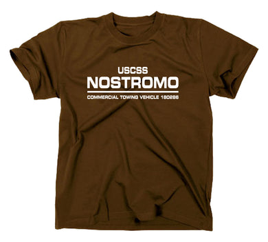 Styletex23 T-Shirt Herren USCSS Nostromo Alien Film, braun, XXL