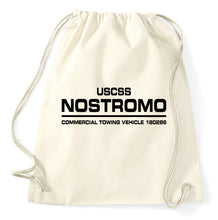 Lade das Bild in den Galerie-Viewer, Styletex23 Turnbeutel USCSS Nostromo Logo Alien