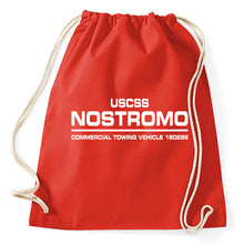 Lade das Bild in den Galerie-Viewer, Styletex23 Turnbeutel USCSS Nostromo Logo Alien