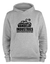 Lade das Bild in den Galerie-Viewer, Styletex23 Kapuzenpullover Vandelay Industries Logo, XXL grau
