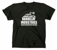 Lade das Bild in den Galerie-Viewer, Styletex23 T-Shirt Herren Vandelay Industries, Seinfeld Logo, schwarz, XXL