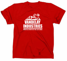 Lade das Bild in den Galerie-Viewer, Styletex23 T-Shirt Herren Vandelay Industries, Seinfeld Logo, rot, XXL