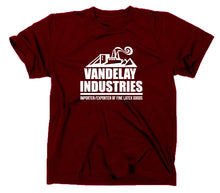 Lade das Bild in den Galerie-Viewer, Styletex23 T-Shirt Herren Vandelay Industries, Seinfeld Logo, maroon, XXL