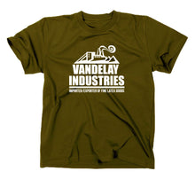 Lade das Bild in den Galerie-Viewer, Styletex23 T-Shirt Herren Vandelay Industries, Seinfeld Logo, oliv, XXL