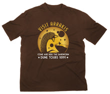 Lade das Bild in den Galerie-Viewer, Styletex23 T-Shirt Herren Visit Arrakis Fan, braun, XXL