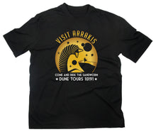 Lade das Bild in den Galerie-Viewer, Styletex23 T-Shirt Herren Visit Arrakis Fan, schwarz, XXL