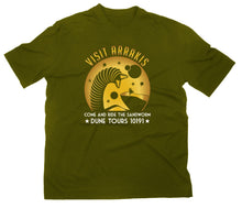 Lade das Bild in den Galerie-Viewer, Styletex23 T-Shirt Herren Visit Arrakis Fan, oliv, XXL