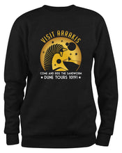 Lade das Bild in den Galerie-Viewer, Styletex23 Sweatshirt Visit Arrakis Fan, schwarz XXL