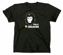 Lade das Bild in den Galerie-Viewer, Styletex23 T-Shirt Herren Viva la Evolucion Funshirt schwarz XXL