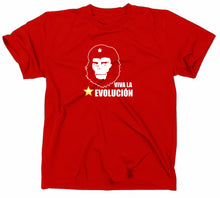 Lade das Bild in den Galerie-Viewer, Styletex23 T-Shirt Herren Viva la Evolucion Funshirt rot XXL