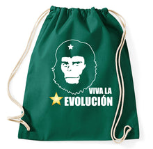 Lade das Bild in den Galerie-Viewer, Styletex23 Turnbeutel Viva La Evolucion Cuba Evolution