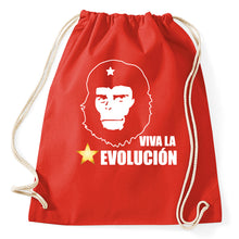 Lade das Bild in den Galerie-Viewer, Styletex23 Turnbeutel Viva La Evolucion Cuba Evolution