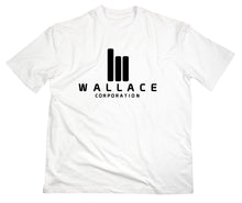 Lade das Bild in den Galerie-Viewer, Styletex23 T-Shirt Herren Wallace Corporation Logo Fan, weiss, XXL