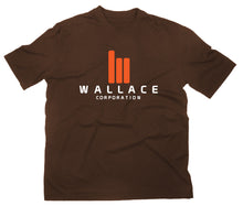 Lade das Bild in den Galerie-Viewer, Styletex23 T-Shirt Herren Wallace Corporation Logo Fan, braun, XXL